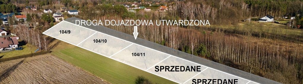 6 działek z warunkami zabudowy+dodatkowe 5 działek