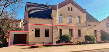 Klimatyczne duże mieszkanie z ogródkiem i garażem