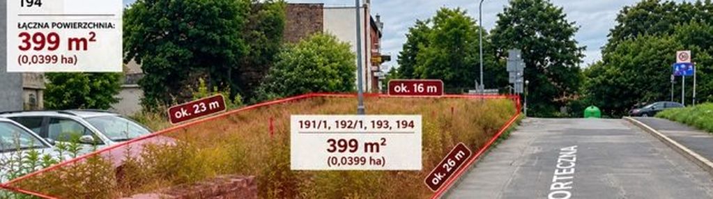 Działka inwestycyjna w centrum jeeniej góry
