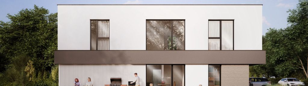 Dom wolnostojący nowoczesny projekt konstancin