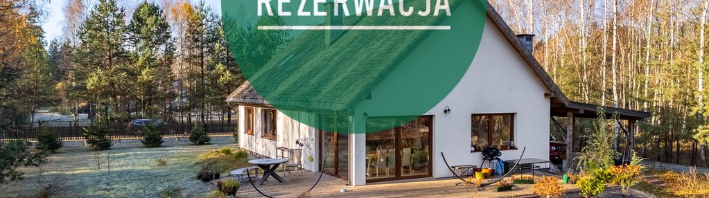 Dom na leśnej polanie, 45 minut do w-wy.