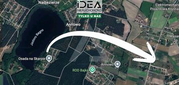 Tylko 1km do jeziora , media, warunki zabudowy!