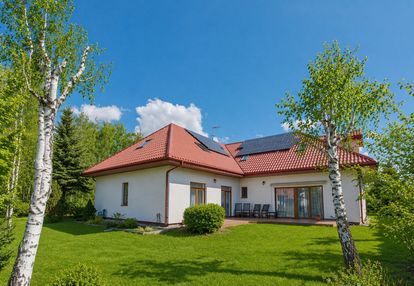 Dom 269m2, podwójny garaż, wiele drzew w ogrodzie
