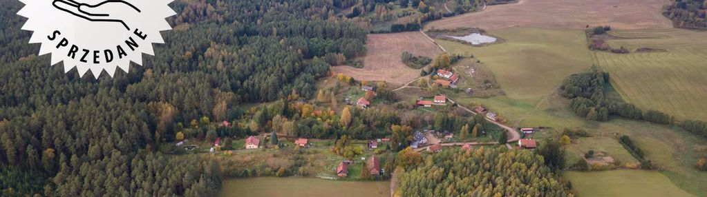Działki w okolicy lasów i jezior w groszkowie.