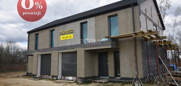 Lewy bliźniak - 5 pokoi-123,5m2 działka 500 m2