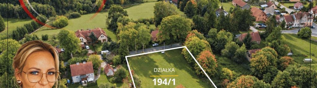 Działka w krainie jezior pojezierza iławskiego