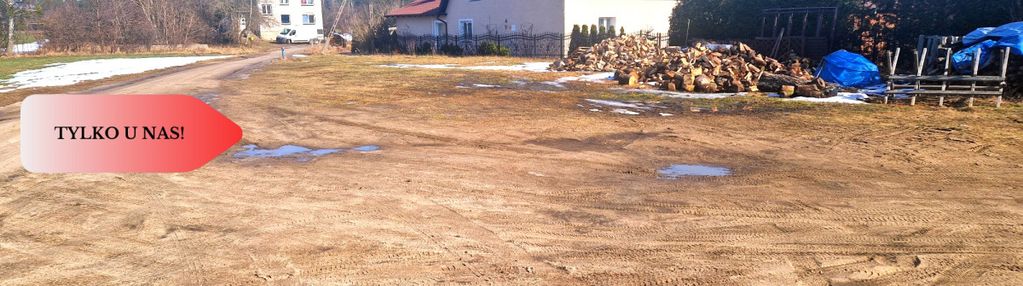 Tylko u nas! działka budowlana z mediami w odrach