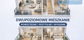 ⭐ostatni apartament dwupoziomowy | 2 balkony |wkd⭐