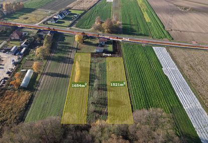 Działka budowlana w bramkach w gminie błonie