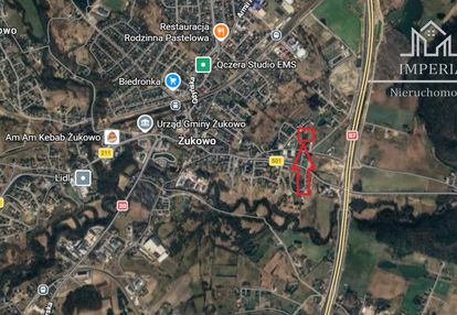 Działka pod dom lub usługi – 1240 m² | żukowo |