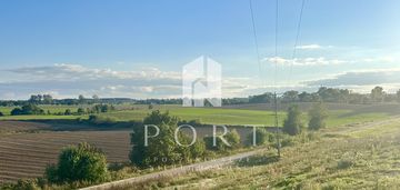 Działka pod zabudowę mieszkaniowo‑usługową.