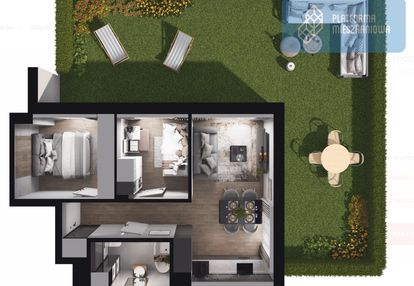 Ogród 100 m2/ klucze czekają/wawa - 20 km/