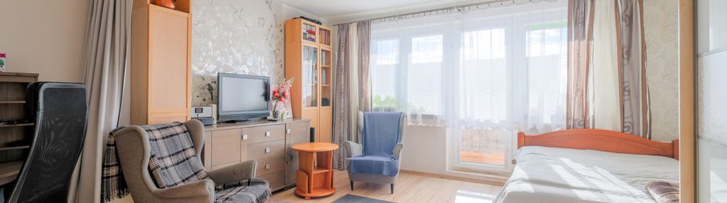 Mieszkanie 2-pok z osobna kuchnią, duży balkon