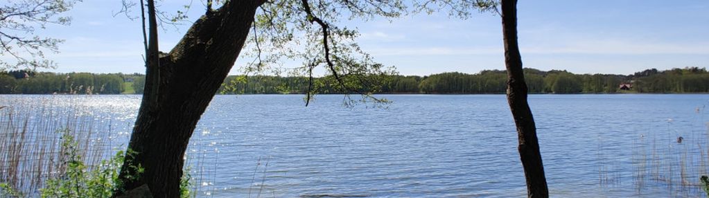 Piękna działka nad jeziorem marąg