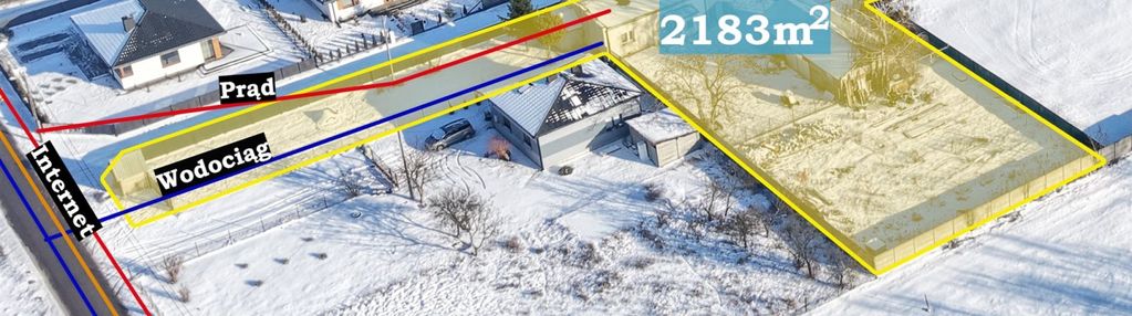 Na sprzedaż dom z dużą działką 2183 m² – sochaczew