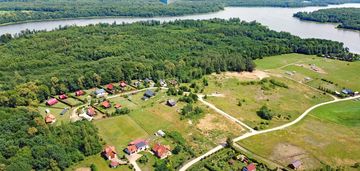 Małdyty sople działki w otulinie lasu nad jeziorem