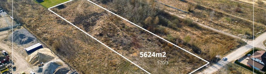 Działka 5680m2, słupno - 5km od radzymina