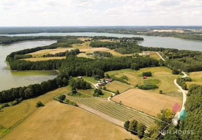 Z widokiem na jezioro (50 m), możliwość zabudowy