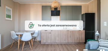 2 pokojowe mieszkanie z balkonem i parkingiem