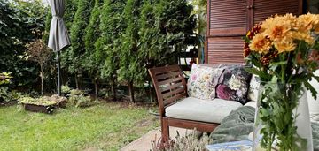 3 pok. ze słonecznym ogródkiem/metro/bez prowizji