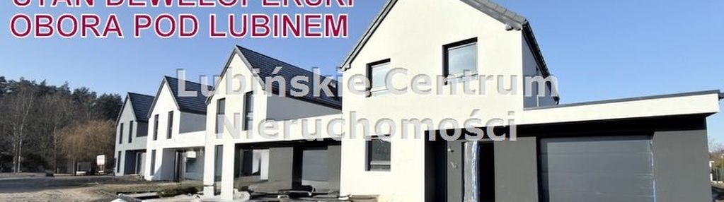 Dom w zabudowie szeregowej - skrajny - obora/lubin