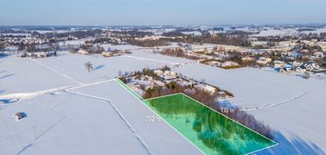 Działki budowlane 10 km na południe od ciechanowa