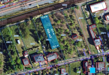 Działka 939 m2, objęta mpzp, kawodrza dolna