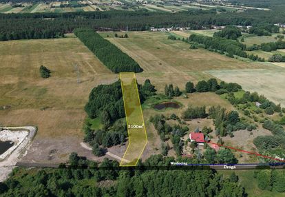 Działka 5100 m2, możliwość uzyskania wz