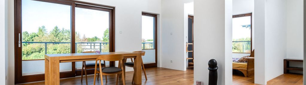 Open space  z widokiem na zieleń|ostatnie piętro