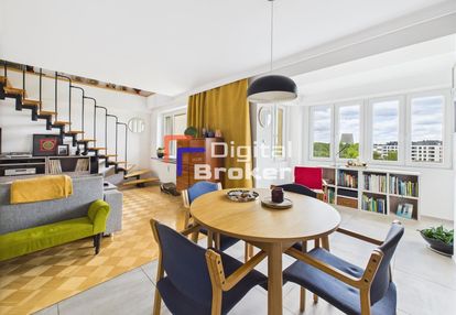 ⭐️dwupoziomowe mieszkanie przy metrze⭐️3 balkony⭐