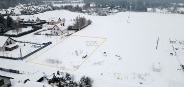 Działka pod dom z wz– ługwałd, gm. dywity