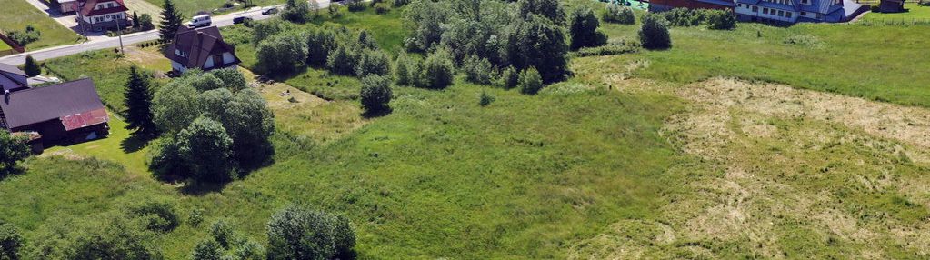 Działka inwestycyjna witów przy głównej drodze