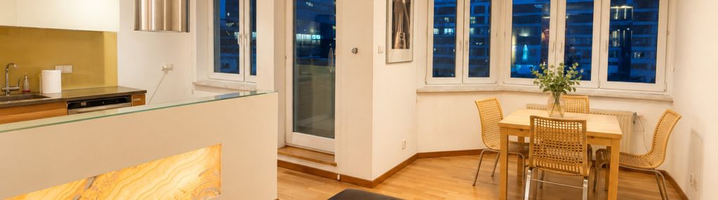 Apartament obok fabryki norblina z tarasem