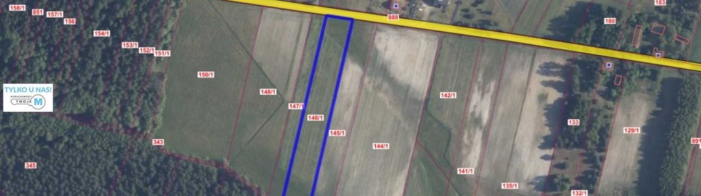 Działka budowlana w malowniczej, spokojnej okolicy