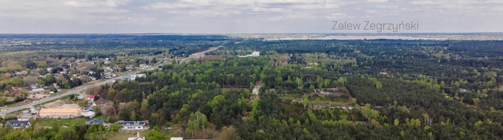 Działka pod dom przy lesie