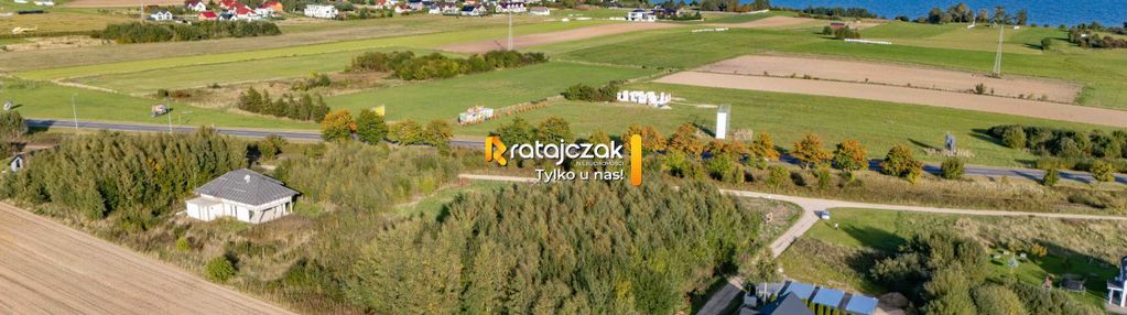 Działka 1001 m² | widok w kierunku zatoki puckiej