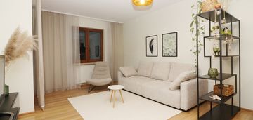 Przestronny 2-pok apartament wiślane tarasy!