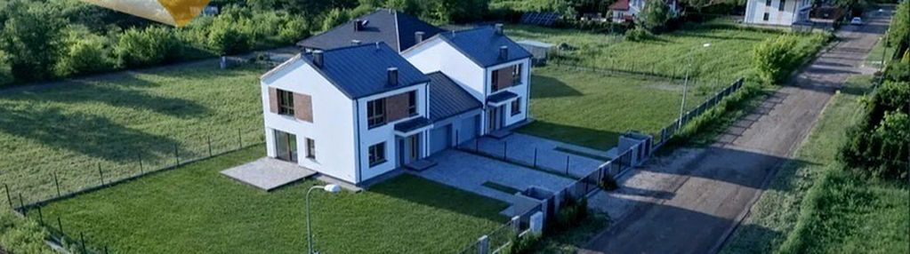 5 pokojowy bliźniak z garażem i działką 670 m2