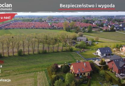 Słoneczne, płaskie, uzbrojone działki w baninie!