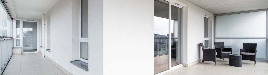 Taras 32 m² - 4 pokoje - apartamentowiec