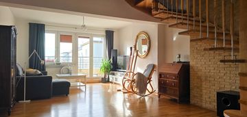 Duże, dwupoziomowe mieszkanie w pruszkowie, 120m2