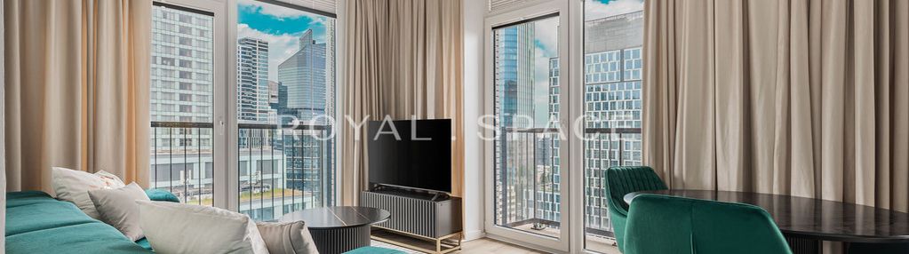 Naroży apartament z widokiem na miasto | 15 piętro