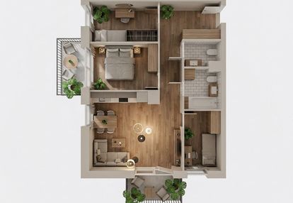 Zobacz zanim zniknie| 4 pokoje | 60,07 m²