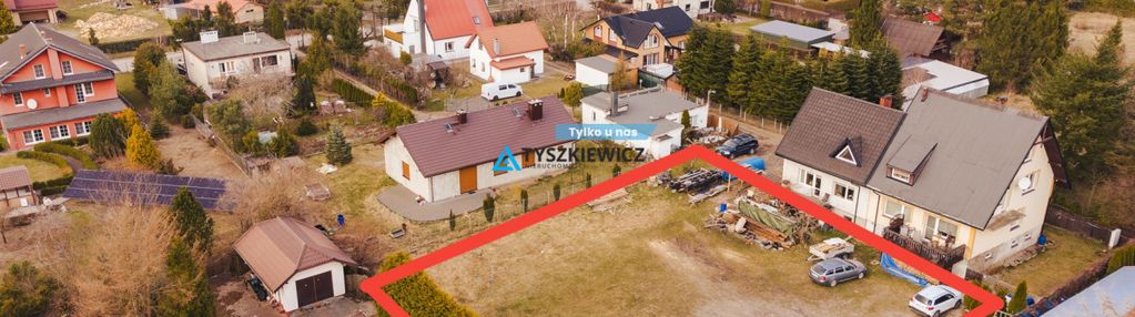 Ustawna działka w orlu - 5min. od wejherowa