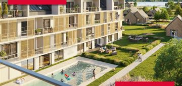 Apartament z ogródkiem, 38,5 mkw., mikołajki