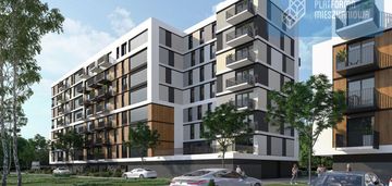 Kraków zabłocie – 3 pokoje, balkon, 63,09 m² |