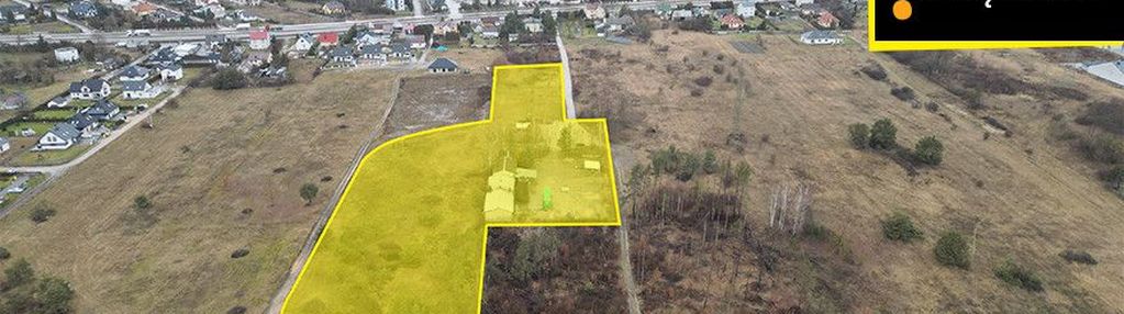 Działka inwestycyjna 1,3 ha – mn1 – pod bliźniaki