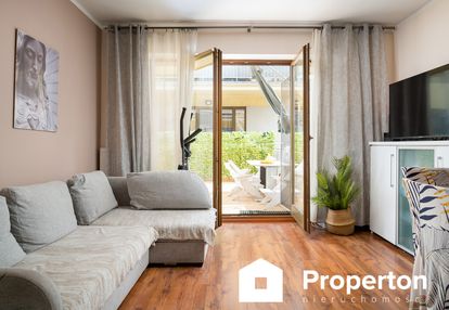 2 pokoje 43 m²  z ogromnym tarasem 27 m² i garażem