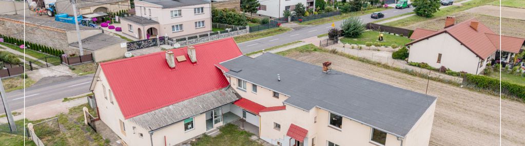 Inwestycja 3 budynki z 5 lokalami - obok mosiny