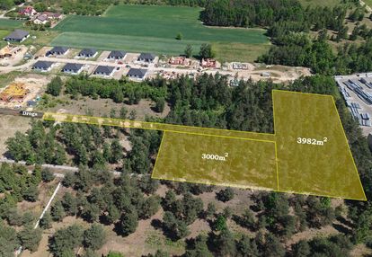 Działka leśna 3000 m² – sochaczew, wypalenisko